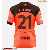 Moške Nogometnih dresov Barcelona Frenkie de Jong #21 Tretji 2025-26 Kratki rokavi